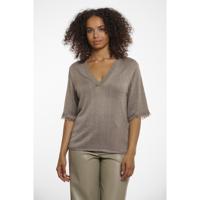 Rino & Pelle - Beige | Dames | Trui | Beige | L | regular | Kamst mode