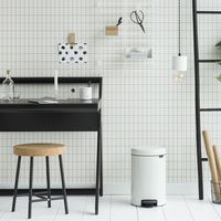 Brabantia NewIcon Pedaalemmer 12 L - Wit - thumbnail