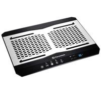 Thermaltake CL-N002-PL12BL-A laptop cooling pad 1300 RPM Aluminium, Zwart