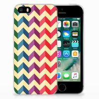 Apple iPhone SE | 5S TPU bumper Zigzag Multi Color - thumbnail