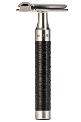 Muhle double edge safety razor ROCCA RVS matzwart R96