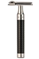Muhle double edge safety razor ROCCA RVS matzwart R96