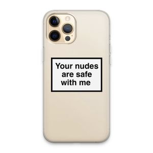Safe with me: iPhone 13 Pro Max Transparant Hoesje