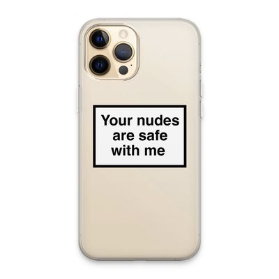 Safe with me: iPhone 13 Pro Max Transparant Hoesje