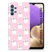 Samsung Galaxy A32 5G TPU Hoesje Sleeping Cats - thumbnail