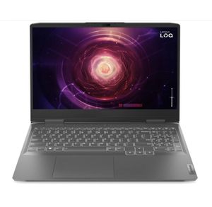 Lenovo LOQ Laptop 39,6 cm (15.6") Full HD AMD Ryzen™ 7 7840HS 16 GB DDR5-SDRAM 512 GB SSD NVIDIA GeForce RTX 4060 Wi-Fi 6 (802.11ax) Windows 11 Home Grijs