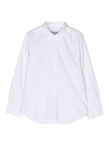 DONDUP KIDS chemise à logo brodé - Blanc