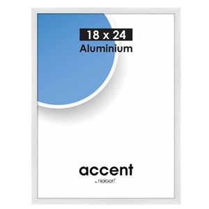 Nielsen Design nielsen fotolijst 53439 accent glanzend wit 18x24 cm