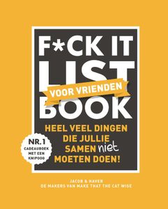 F*ck it list book voor vrienden