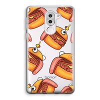 Hamburger: Honor 6X Transparant Hoesje