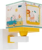 Dalber Kinderkamer wandlampMy Farm geel met wit - 63409