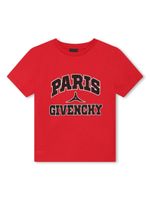 Givenchy Kids t-shirt en coton à logo imprimé - Rouge - thumbnail