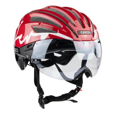 Casco SPEEDairo Aero Crimson fietshelm rood/zwart