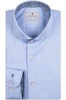 Thomas Maine Tailored Fit Overhemd lichtblauw, Effen - thumbnail
