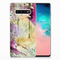 Smartphone hoesje Samsung Galaxy S10 Plus Letter Painting