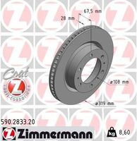 Remschijf COAT Z 590283320
