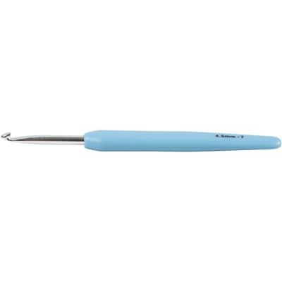 Creativ Company Haaknaalden, afm 4,5, l: 13,3 cm, afm 4,5 mm, lichtblauw, 1 stuk