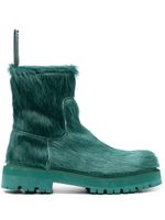 CamperLab bottines en fourrure - Vert