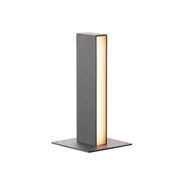 SLV Staande pilaar buitenlampH-Pol 1x8w - 3000K - 36cm antraciet - 232155