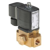 Bürkert Hefankerventiel 125367 6014 24 V Flens, G 1/8 Nominale breedte 2 mm Directwerkend 1 stuk(s)