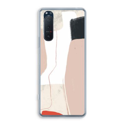 Lava: Sony Xperia 5 II Transparant Hoesje