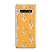 Rock: Samsung Galaxy S10 4G Transparant Hoesje