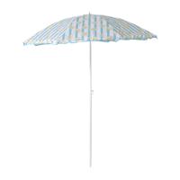 Strandparasol palmboom - blauw - ø160x180x180 cm Strandparasol palmboom - blauw - ø160x180x180 cm