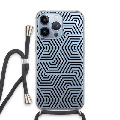 Magic pattern: iPhone 13 Pro Transparant Hoesje met koord