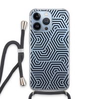 Magic pattern: iPhone 13 Pro Transparant Hoesje met koord