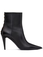 Valentino Garavani bottines Rockstud 90mm en cuir - Noir - thumbnail