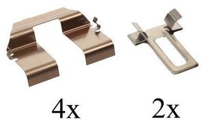 Accessoireset, schijfremblok 1233Q