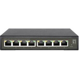 LevelOne GES-2108 netwerk-switch Managed L2 Gigabit Ethernet (10/100/1000) Zwart