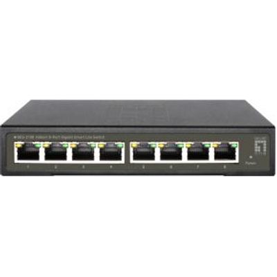 LevelOne GES-2108 netwerk-switch Managed L2 Gigabit Ethernet (10/100/1000) Zwart