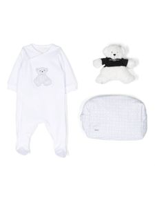 Givenchy Kids trousseau de naissance à manches longues - Blanc