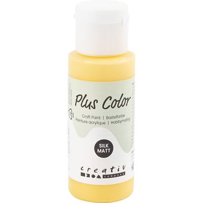 Plus Color acrylverf, crocus yellow, 60 ml/ 1 fles