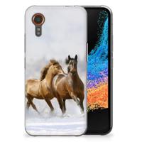 Samsung Galaxy Xcover 7 TPU Hoesje Paarden