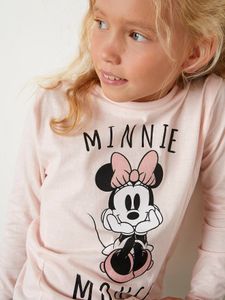 Disney Minnie® meisjes t-shirt met lange mouwen roze met animatie