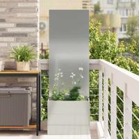 Tuinplant met Decoratief Paneel Zilver 50 x 140 cm Tuinplant met Decoratief Paneel Zilver 50 x 140 cm