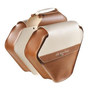 Monte Grappa Dubbele tas 17,5L Fashion Skay honey/cream