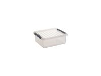 Sunware Q-line Opbergbox Transparant 25 Liter 50x40x18cm - thumbnail
