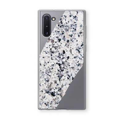 Gespikkelde marmer: Samsung Galaxy Note 10 Transparant Hoesje