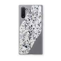 Gespikkelde marmer: Samsung Galaxy Note 10 Transparant Hoesje