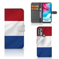 Motorola Moto G60s | Bookstyle Case | Nederlandse Vlag