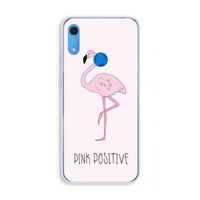 Pink positive: Huawei Y6s Transparant Hoesje Pink positive: Huawei Y6s Transparant Hoesje