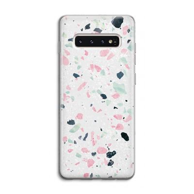 Terrazzo N°3: Samsung Galaxy S10 4G Transparant Hoesje