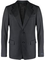 Lanvin notched-lapel single-breast blazer - Gris - thumbnail