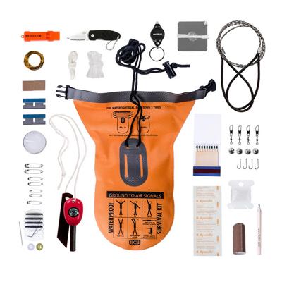 Complete survival kit waterproof - zwart - 20-delig - survivalbenodigdheden - noodpakket - noodsitua Complete survival kit waterproof - zwart - 20-delig - survivalbenodigdheden - noodpakket - noodsitua