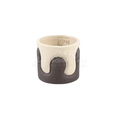 PTMD Bloempot Shelomi Créme Ø9cm