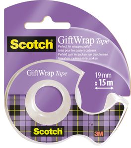 Scotch GIFTWRAPD kantoortape 15 m Transparant 1 stuk(s)