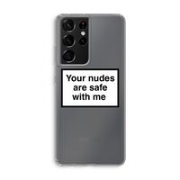 Safe with me: Samsung Galaxy S21 Ultra Transparant Hoesje